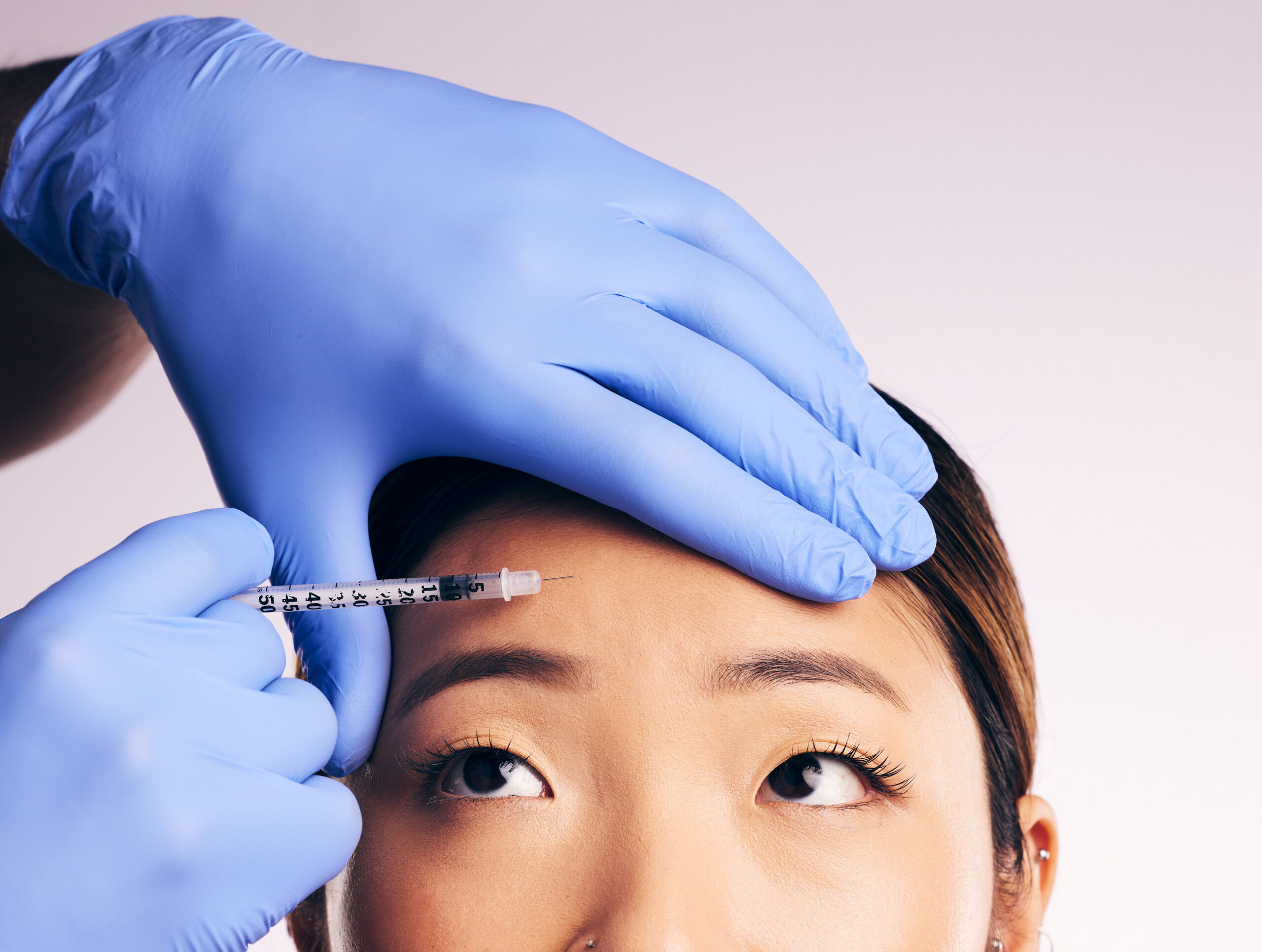 Botox and Dysport wrinkle-smoothing injection treatment